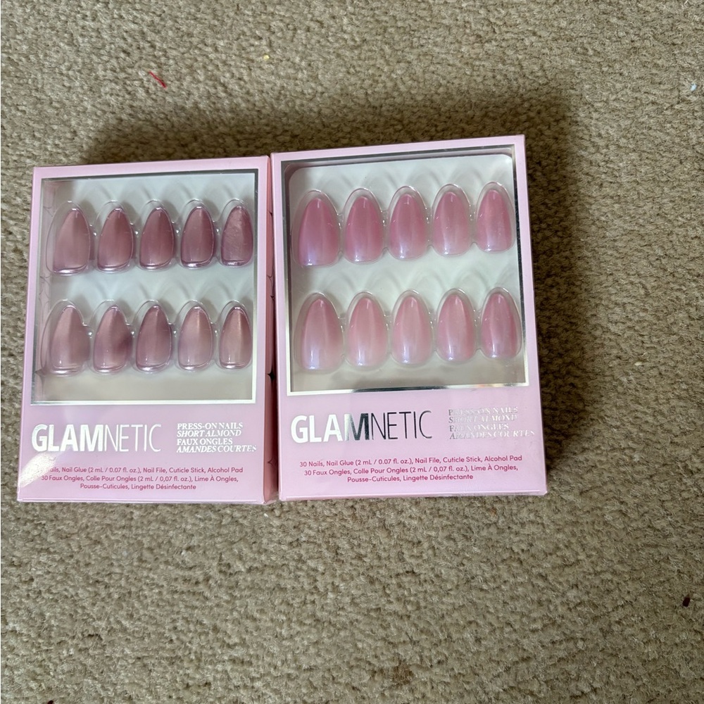Glamnetic Pink Press-On Nails